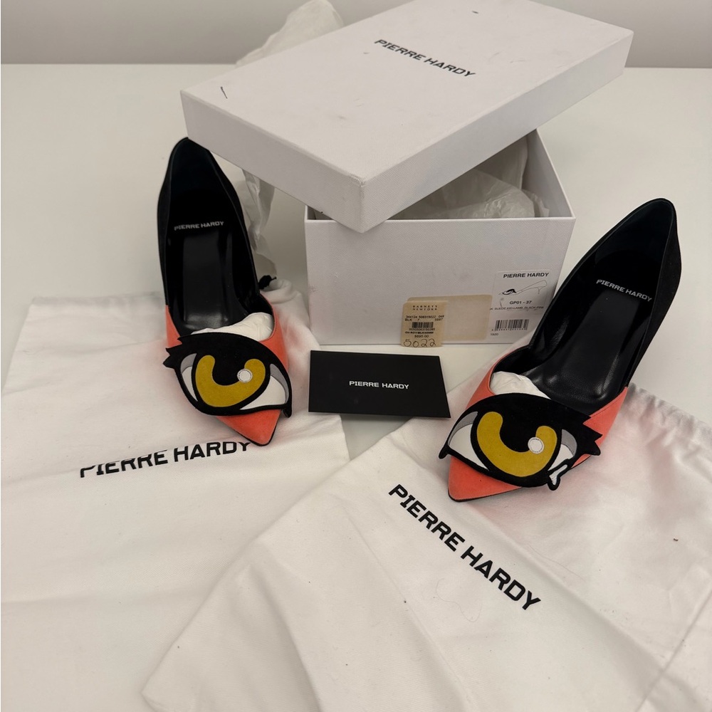 NIB - Pierre Hardy Eye Design Heels